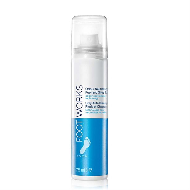 Avon Foot Works Deodorising Foot and Shoe Spray - 100ml