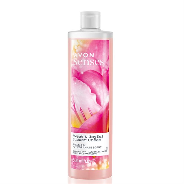Avon Senses Sweet & Joyful Shower Cream - 500ml