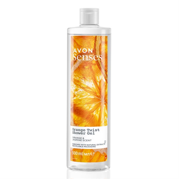 Avon Senses Orange Twist Shower Gel - 500ml