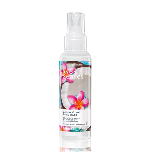 Avon Senses Aloha Monoi Body Mist - 100ml