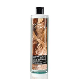 Avon Senses Extreme Limits Hair & Body Wash - 500ml