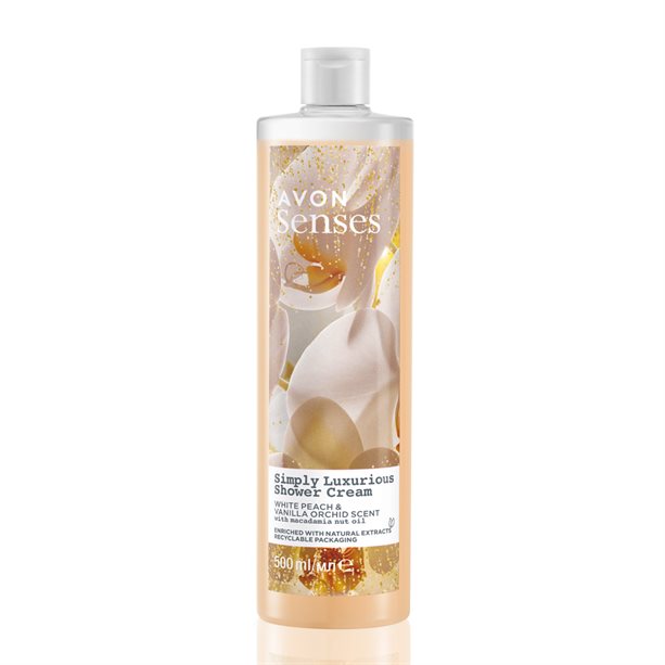 Avon Senses Simply Luxurious Shower Cream - 500ml