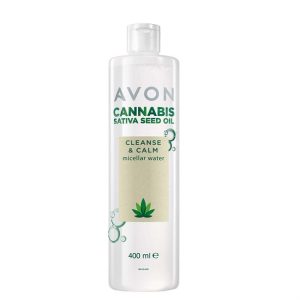 Avon Cannabis Sativa Seed Oil Cleanse & Calm Micellar Water - 400ml