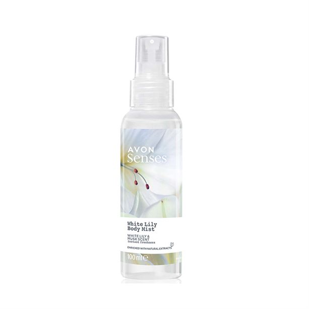 Avon Senses White Lily Body Mist -100ml