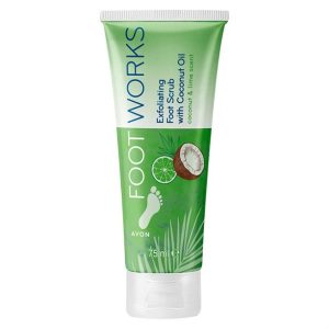 Avon Footworks Coconut & Lime Exfoliating Foot Scrub - 75ml