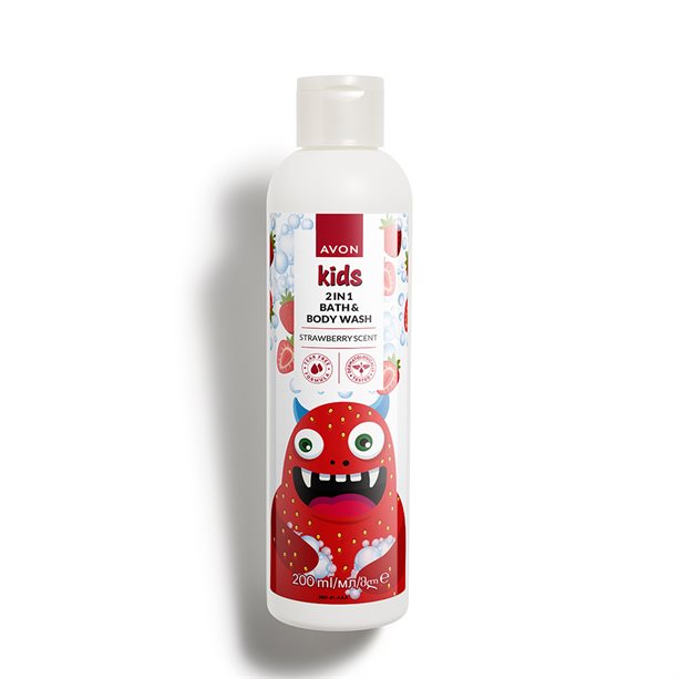 Avon Avon Kids Strawberry 2in1 Bath & Body Wash