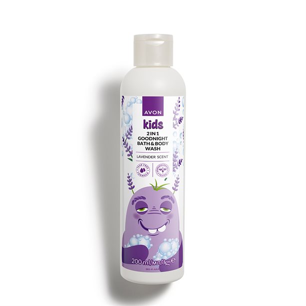 Avon Avon Kids 2-In-1 Goodnight Bath & Body Wash Lavender - 200ml