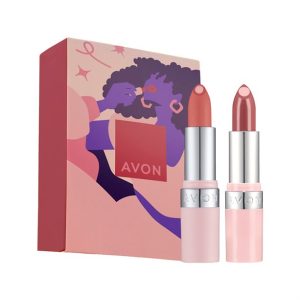 Avon Pink Hydramatic Matte & Shine Set