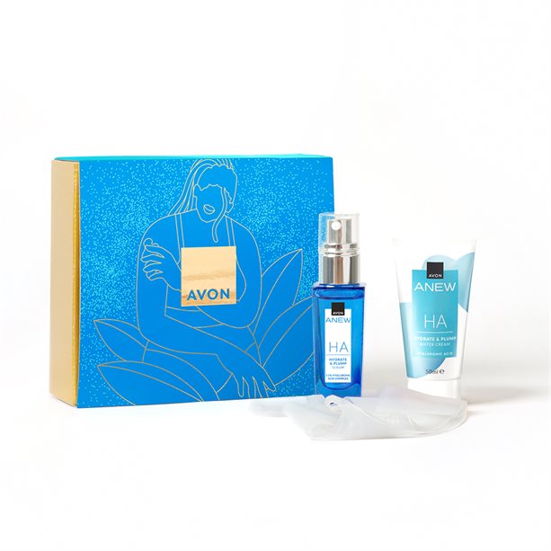 Avon Anew Spa At Home, Hydrate & Plump Gift Set
