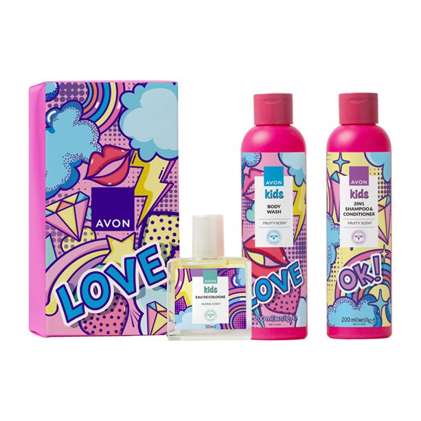 Avon Avon Kids Girls Wash and Body Gift Set
