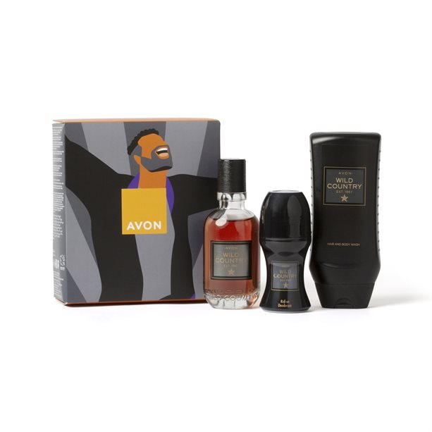 Avon Wild Country Aftershave Gift Set