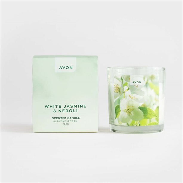 Avon White Jasmine & Neroli Candle