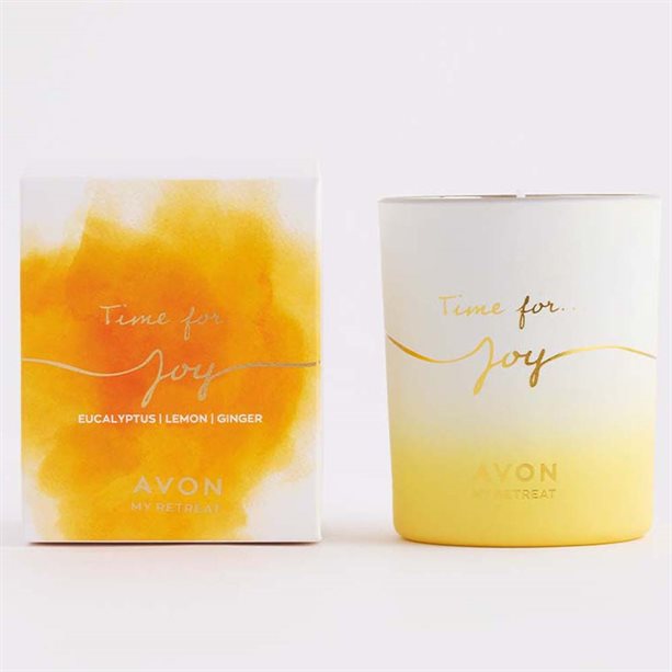 Avon Time For Joy Candle